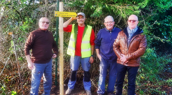 Balisage Saint Jacques de Compostelle