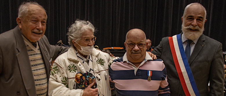Remise médaille du courage